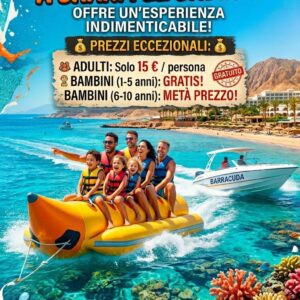 Avventura e Divertimento: Cavalca le Onde con la Banana Boat!