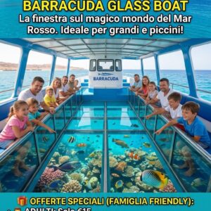 Esplora il Paradiso Sommerso con Barracuda Glass Boat!