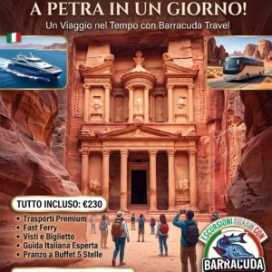 Un Viaggio nel Tempo: Scopri la Magica Petra in un Giorno da Sharm El Sheikh