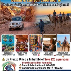 Un'Avventura Da Sogno in Giornata: Dahab & Canyon Colorato!